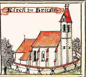 Kirch zu Briesen - Kościół, widok ogólny